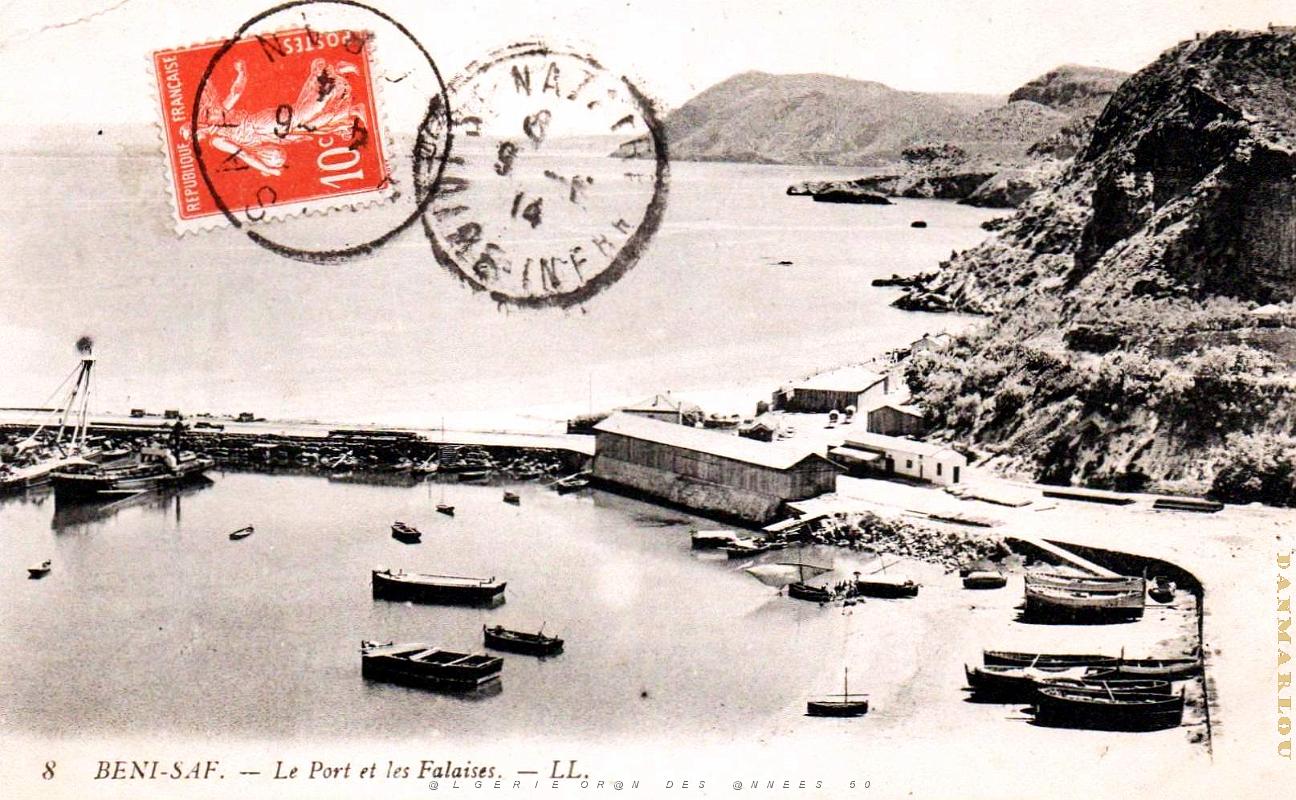 Beni-Saf - Port et Falaises - 1914.jpg